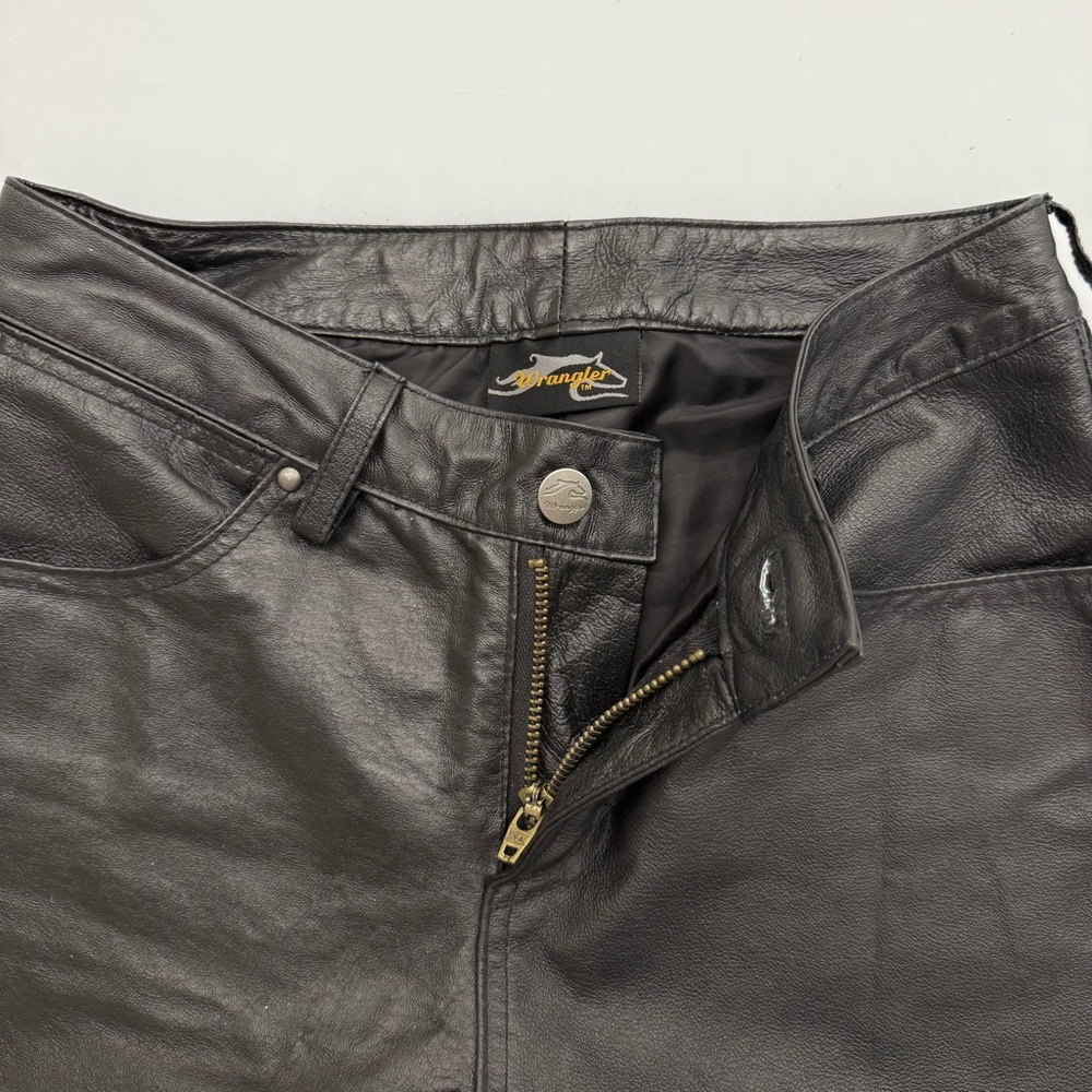 80’s Vintage Wrangler 100% Leather Pants